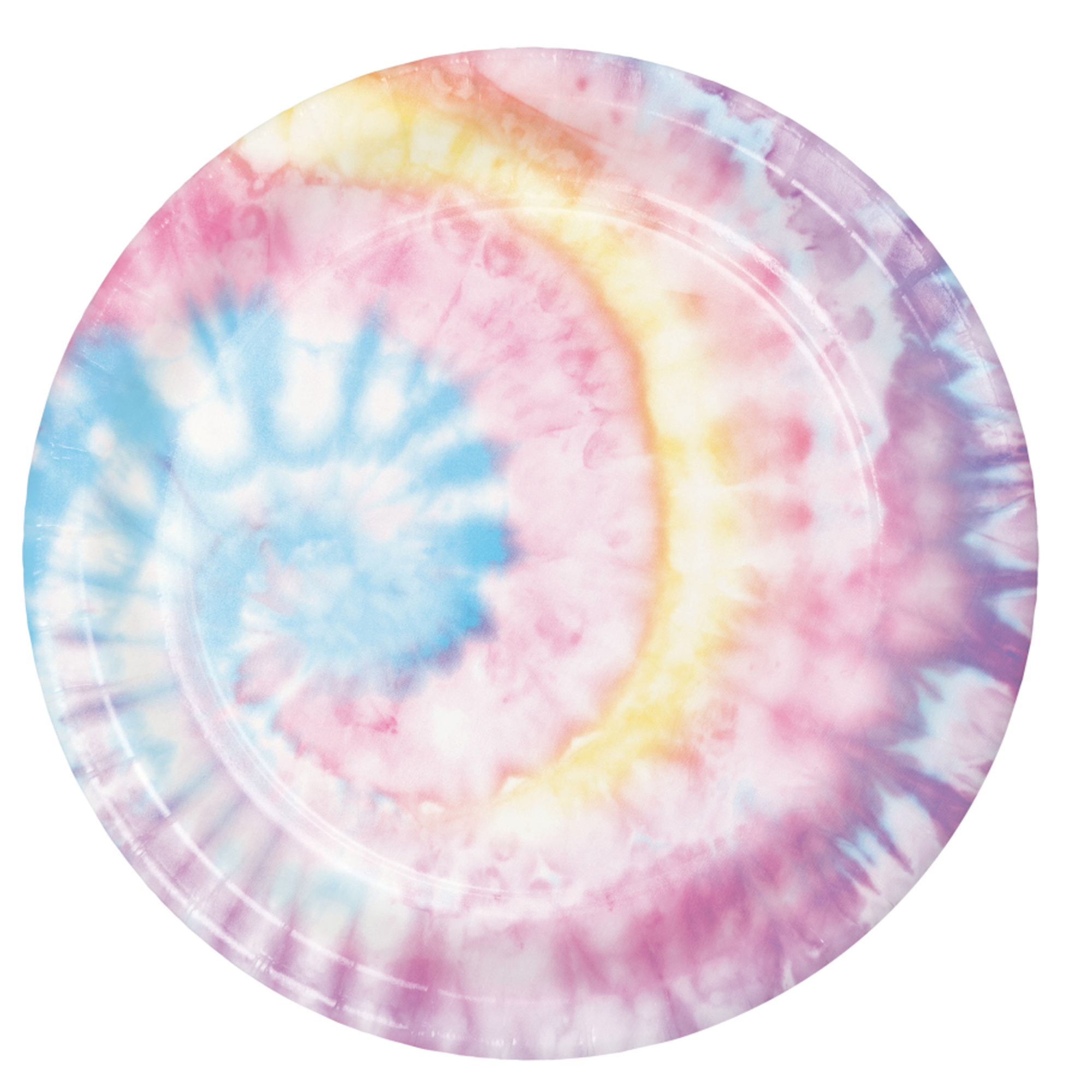 Tie Dye Party Plates