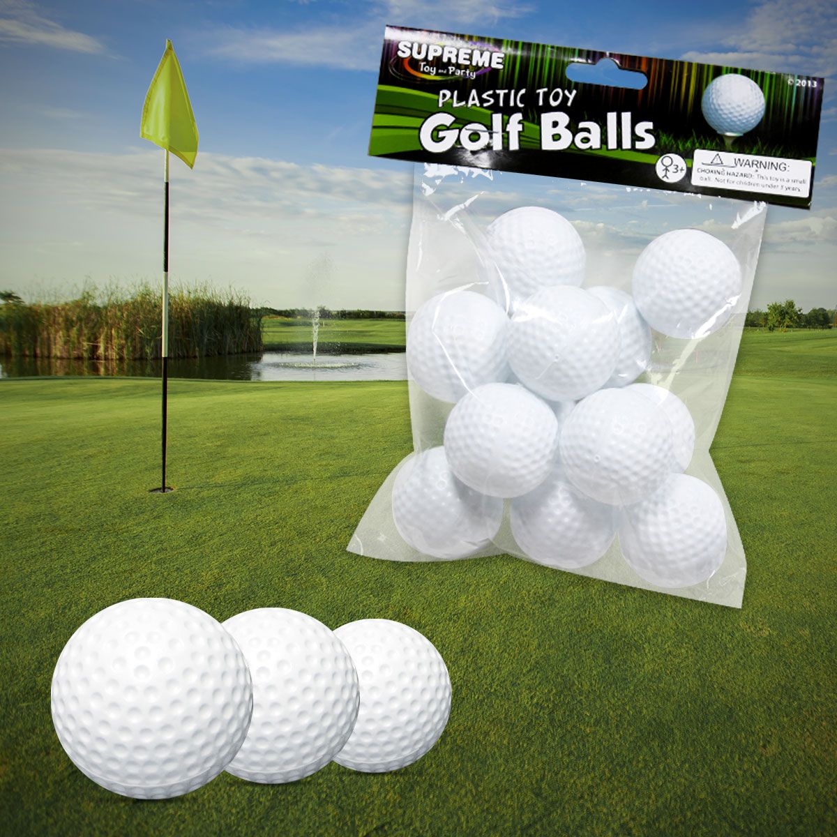 Golf Ball Toys by Windy City Novelties