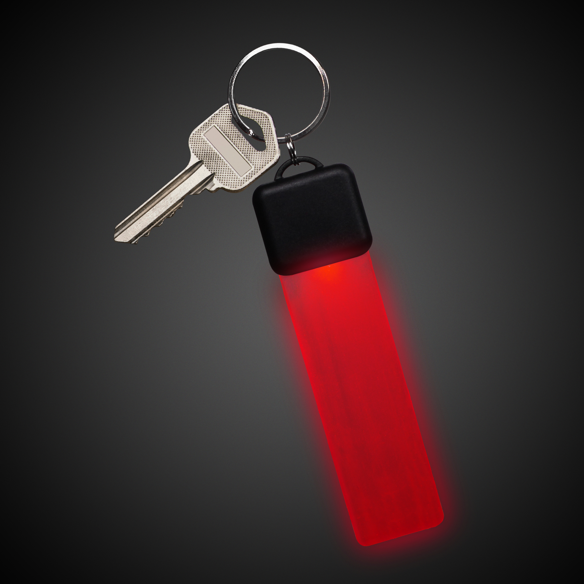 LED Red Keychain by Windy City Novelties