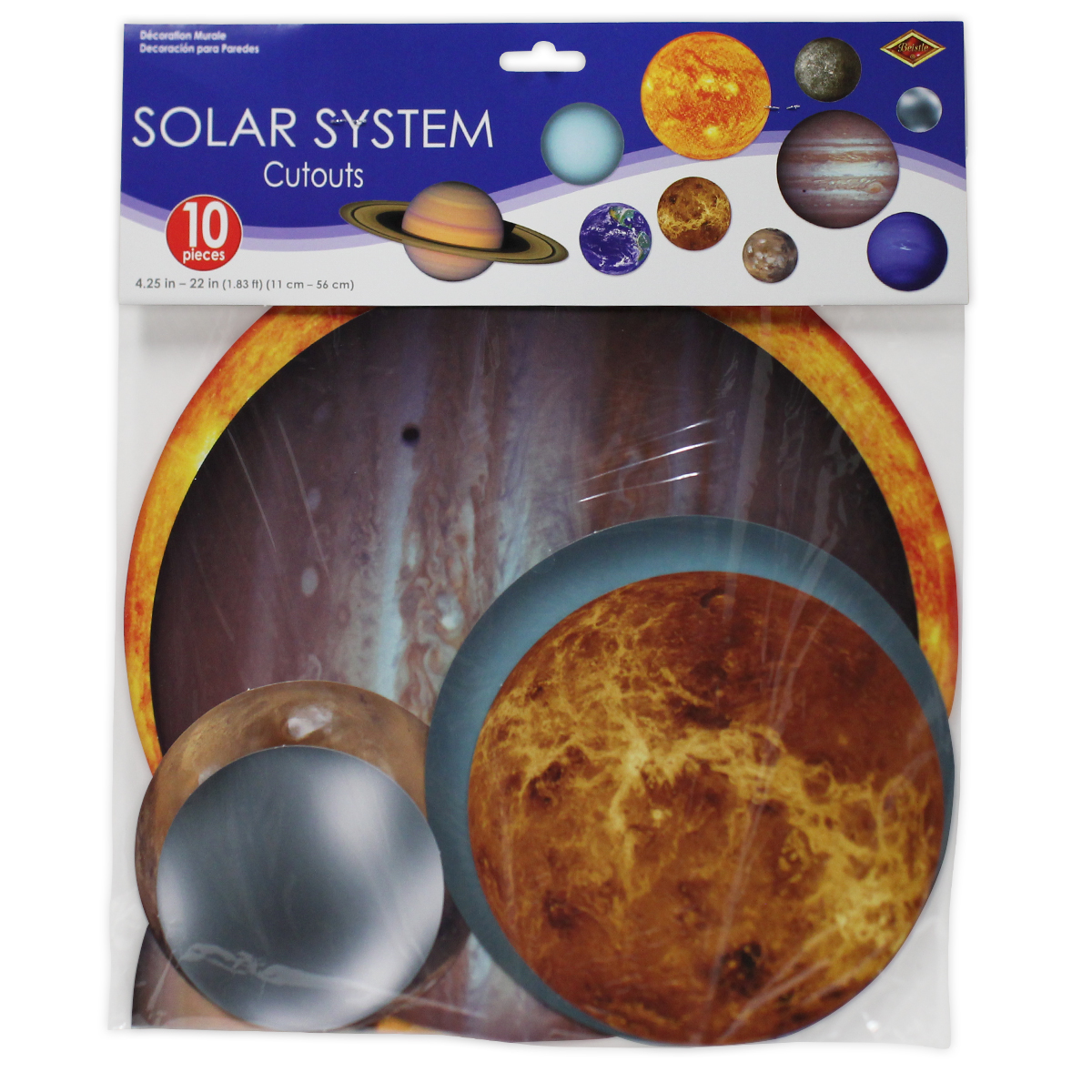 solar system cutouts 10 pack