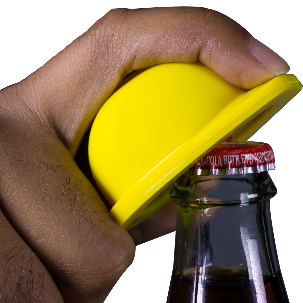Yellow Construction Hat Bottle Opener Keychains by Windy City Novelties