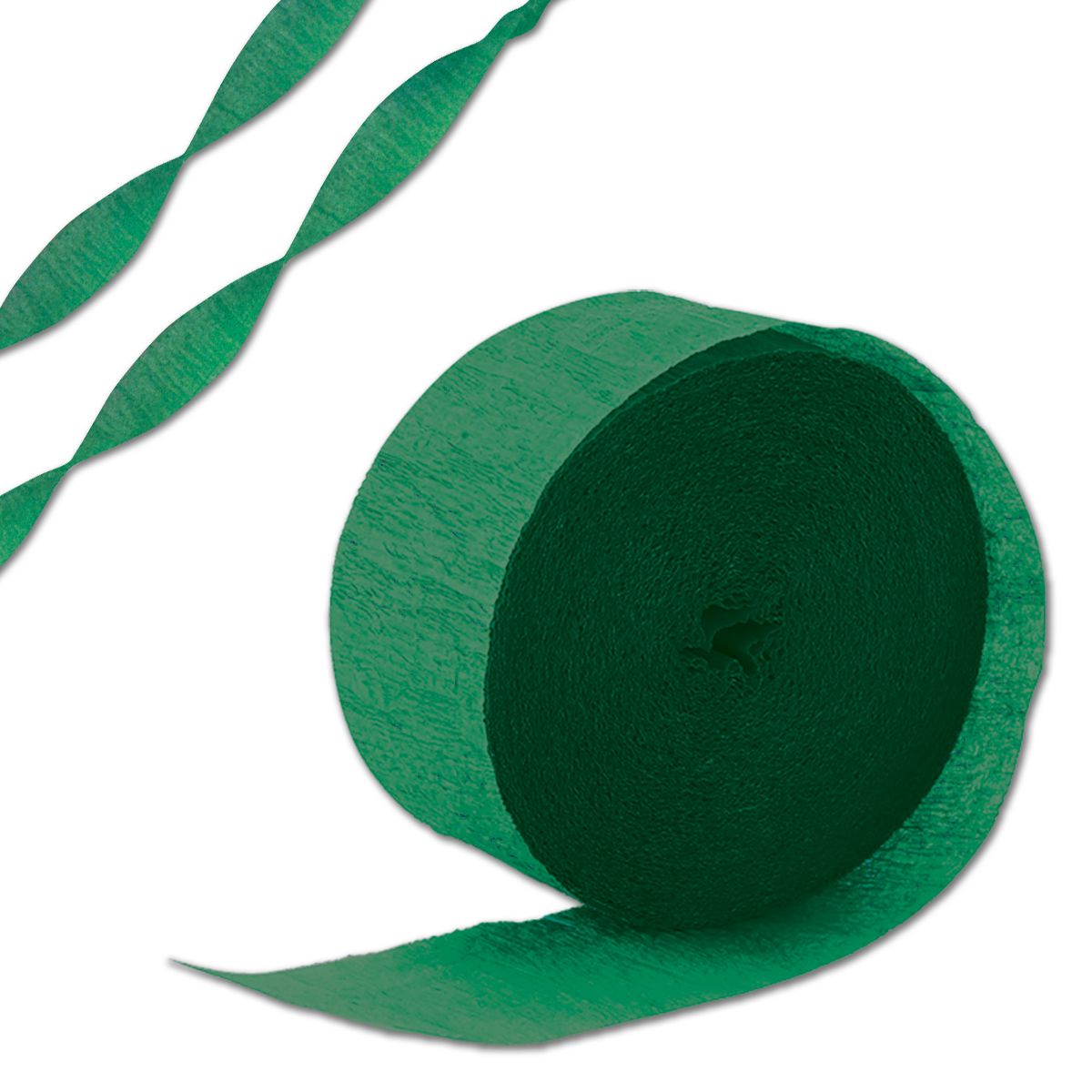 81' Solid Roll Crepe - Festive Green