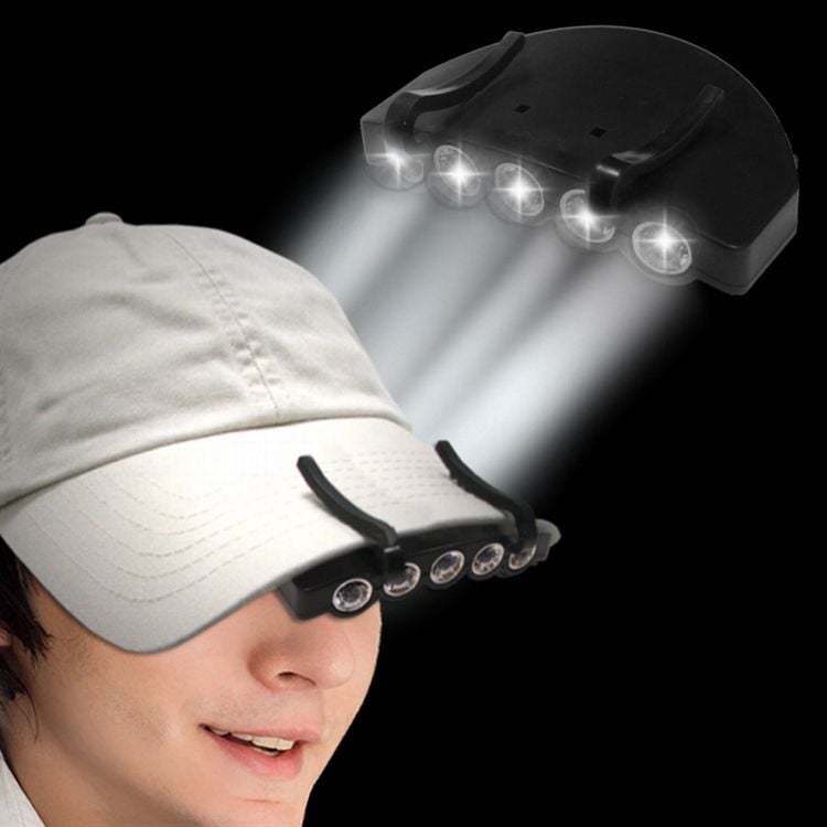 baseball cap flashlight