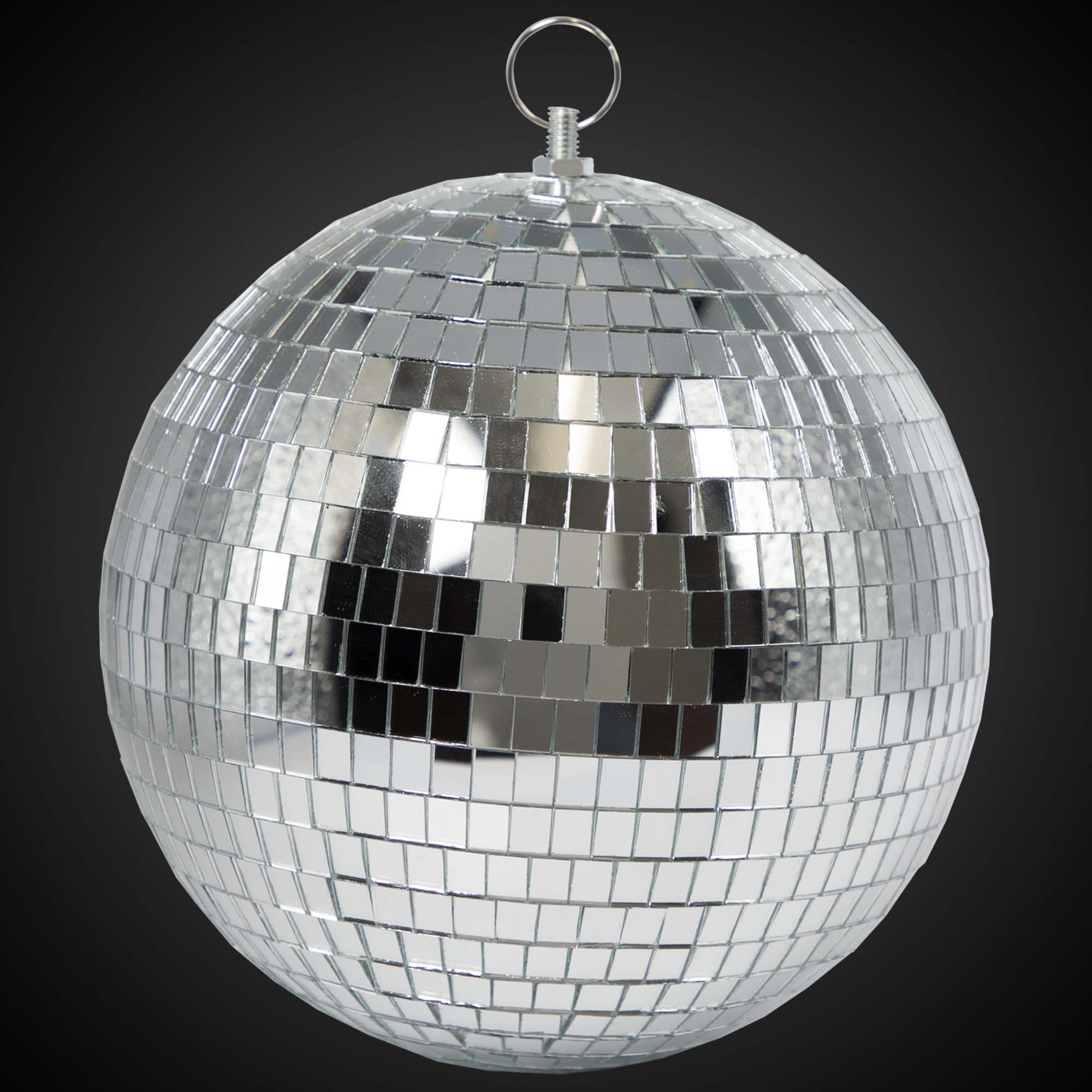 20oz Gold Disco Ball Glass with Lid and Straw (Each)