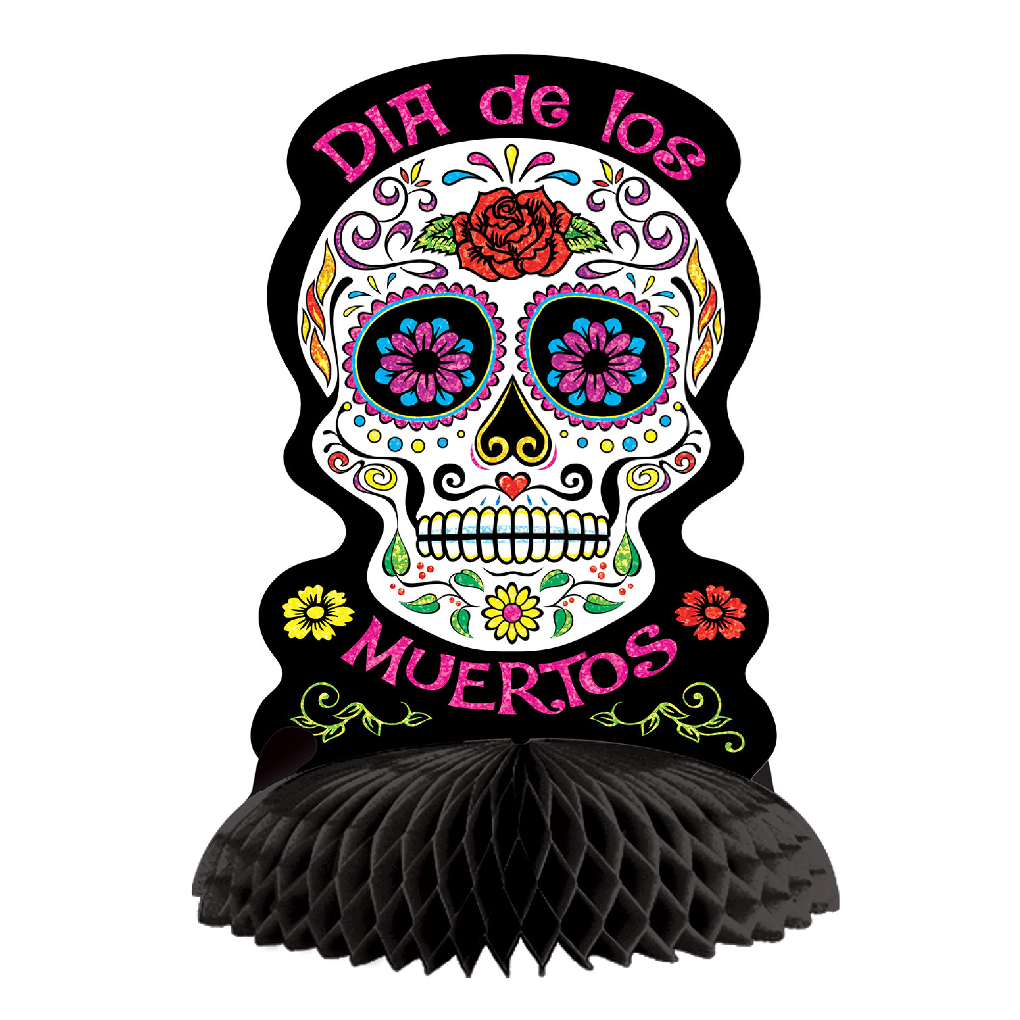 dia-de-los-muertos-glitter-centerpiece-skull-table-decor