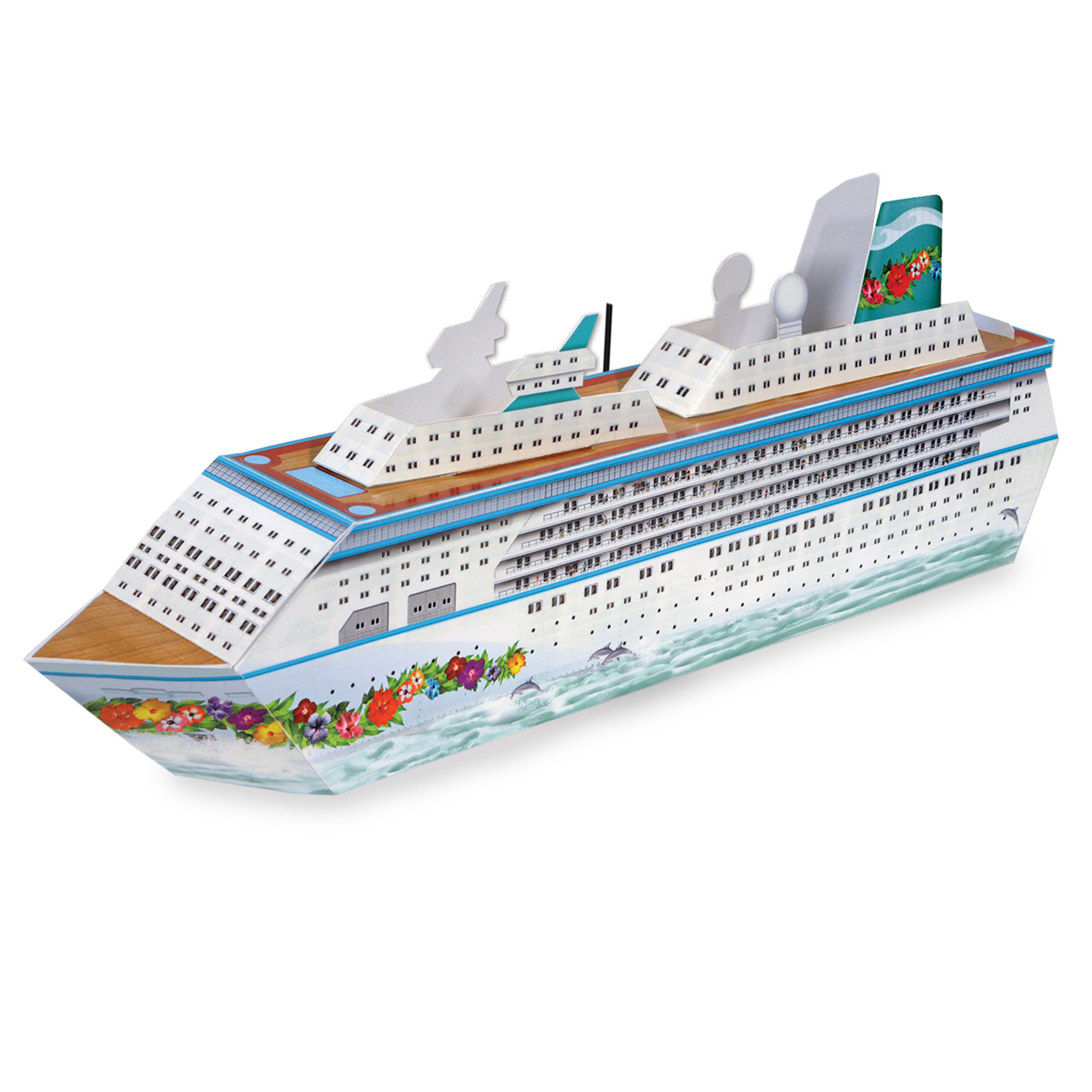 Cruise Ship 3D Centerpiece - 13 1/4" by Windy City Novelties