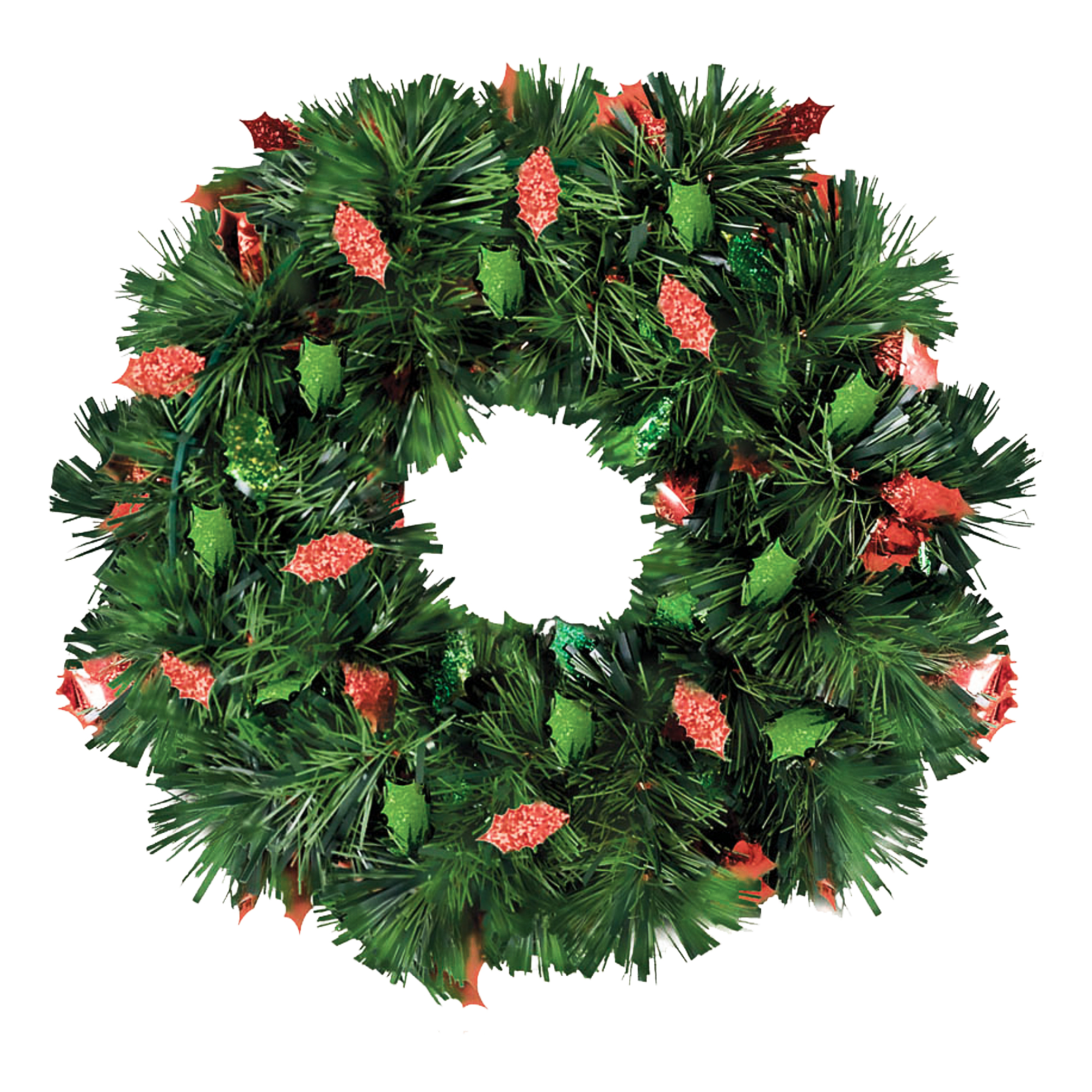 Holiday Tinsel Wreath Decoration by Windy City Novelties