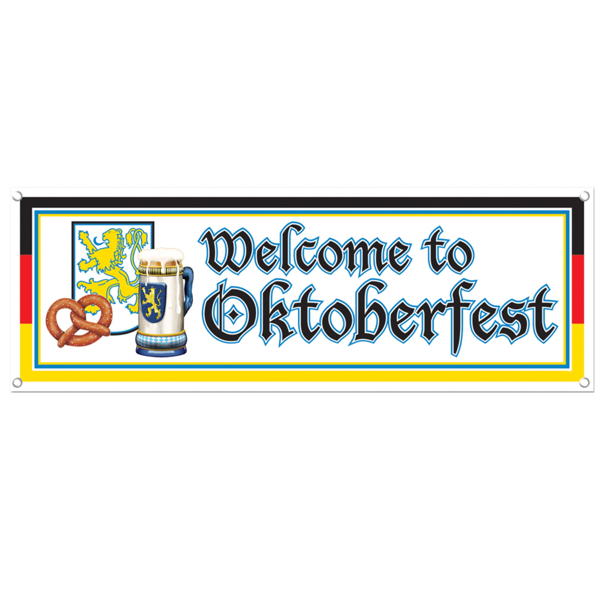 Oktoberfest Banner Welcome Sign | Windy City Novelties