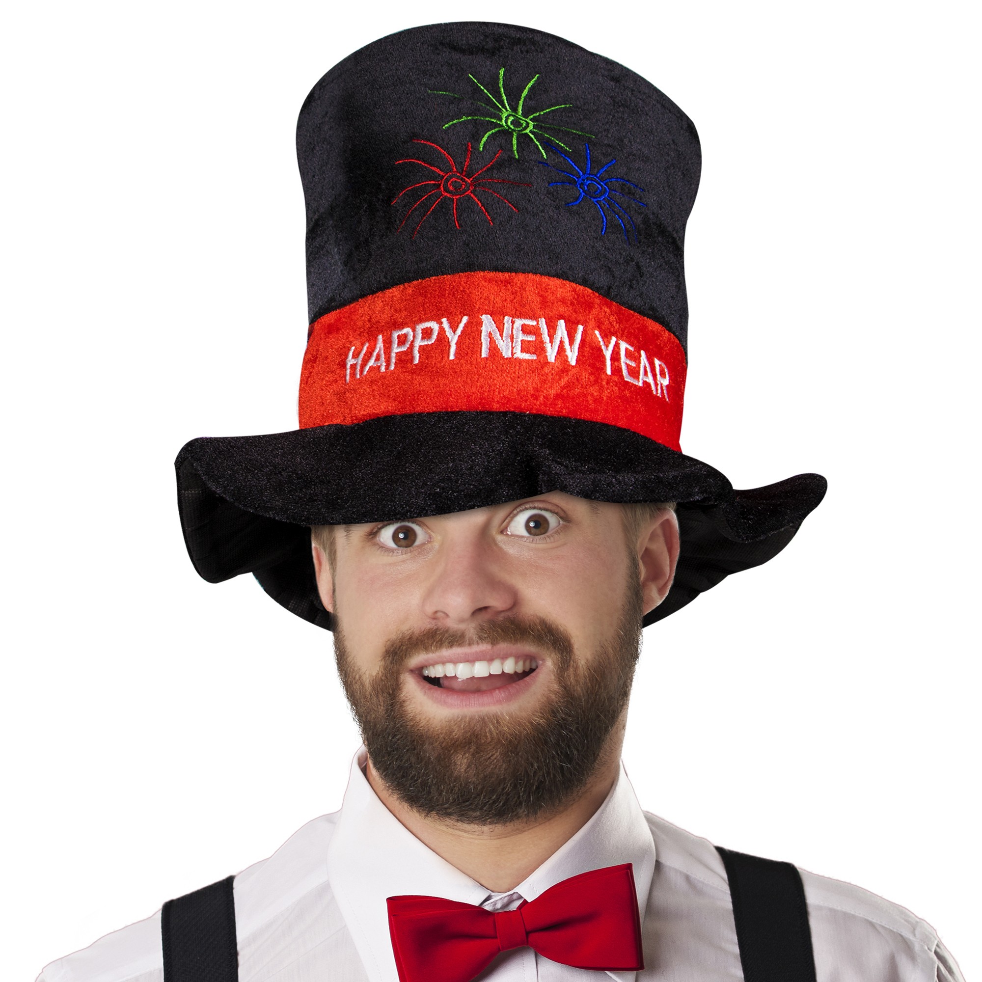 Details about   HAPPY NEW YEAR TOP HAT PLASTIC NO.210501 NEW & FREE SHIPPING!! 