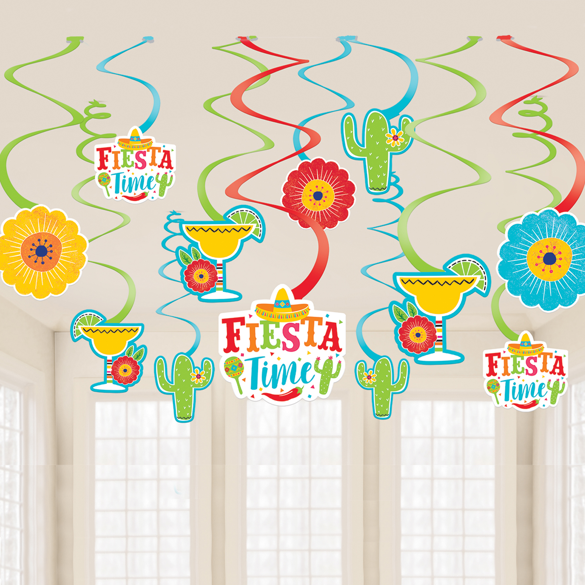 Fiesta Whirl Decorations