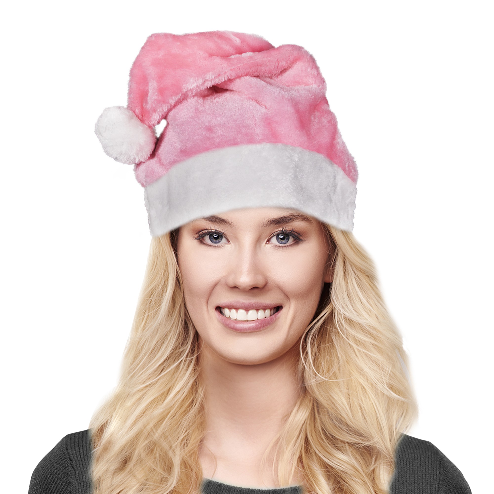 christmas hat pink