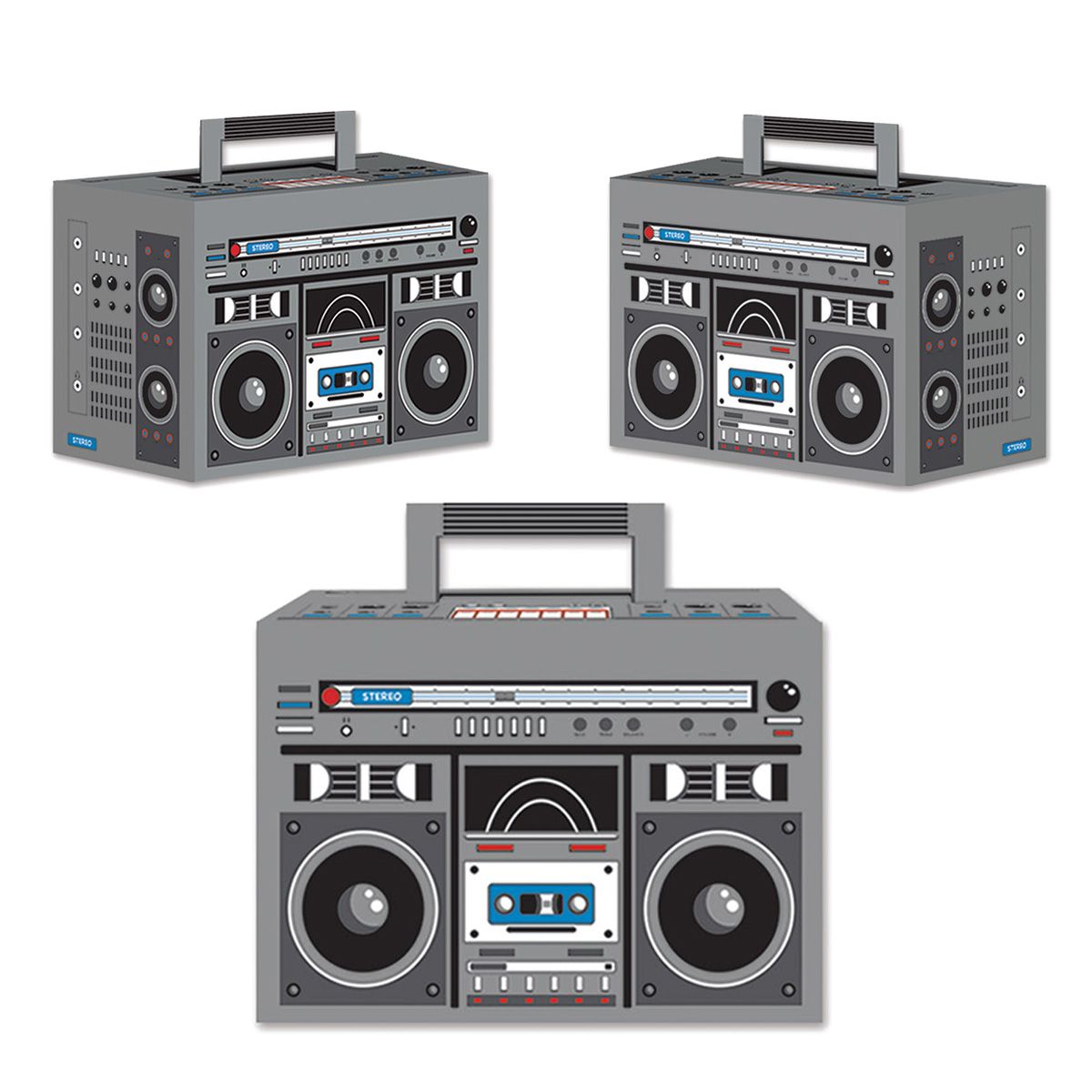 Boom Box Favor Boxes by Windy City Novelties
