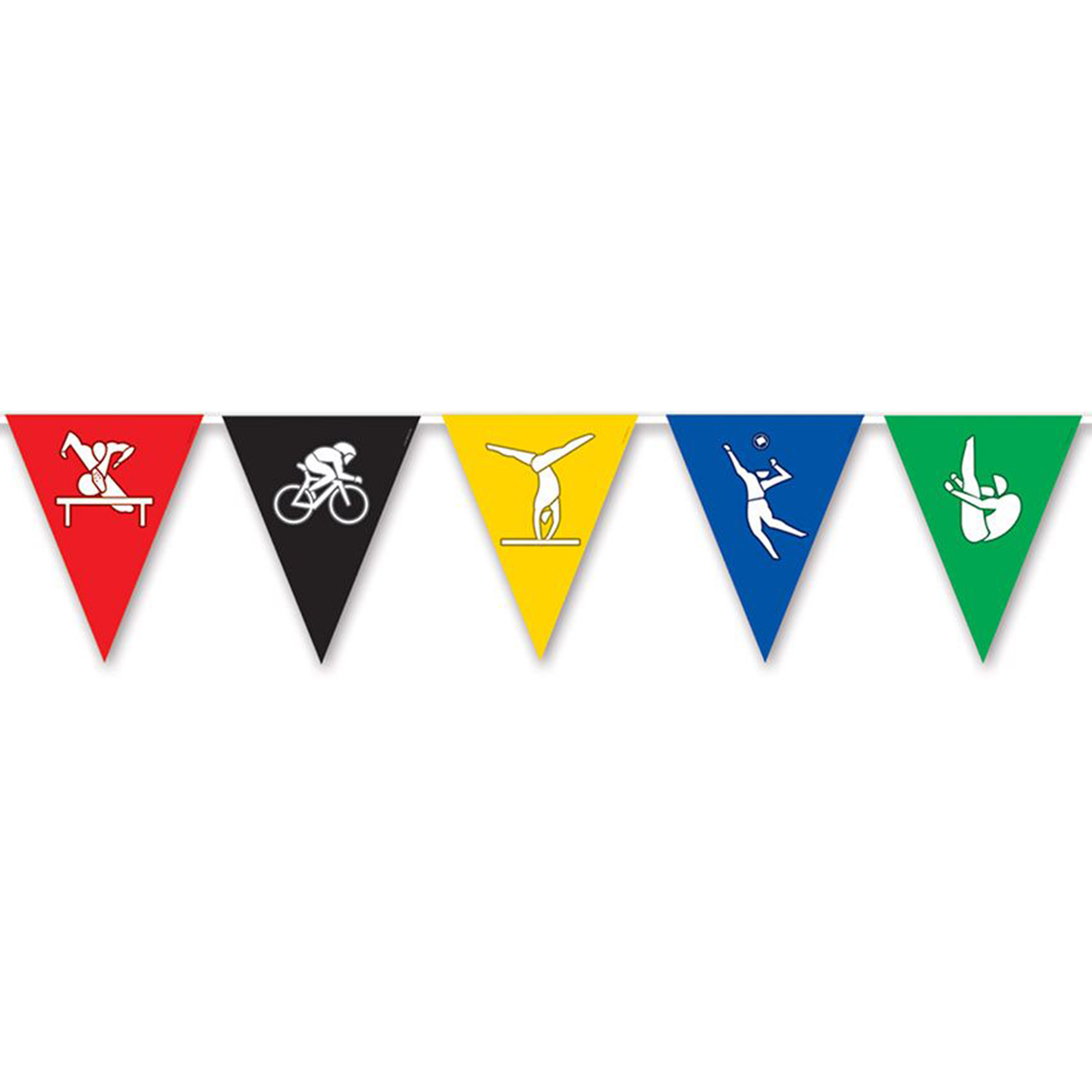 Summer Sports Pennant Banner by Windy City Novelties