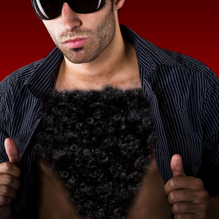 Chest Hair Costume Accessory Adult Halloween 