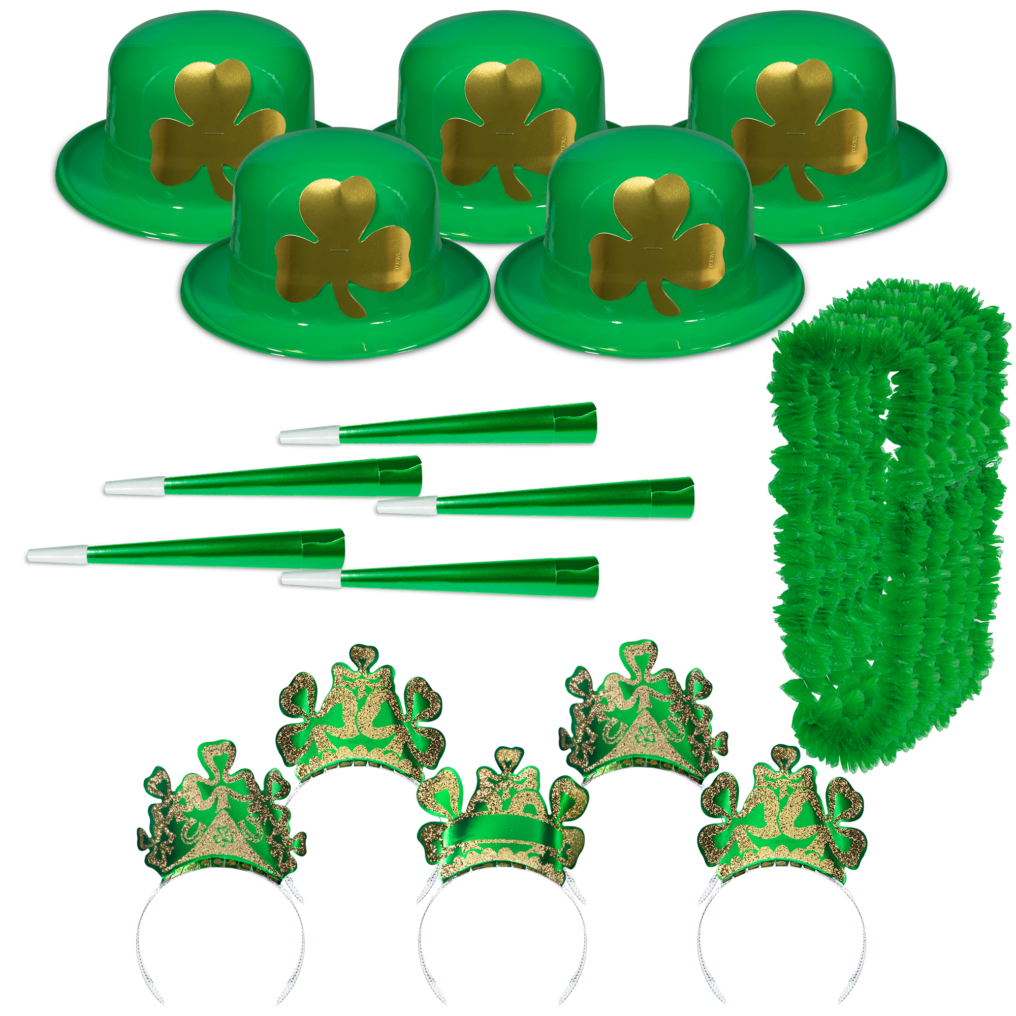 St. Patrick's Day Party Kit for 50 by Windy City Novelties