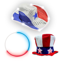 Red, White & Blue Party Supplies Image
