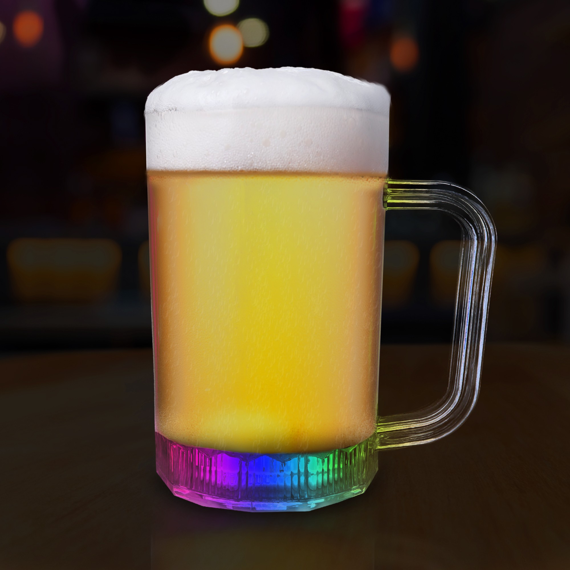 LED 16 oz Beer Mug by Windy City Novelties