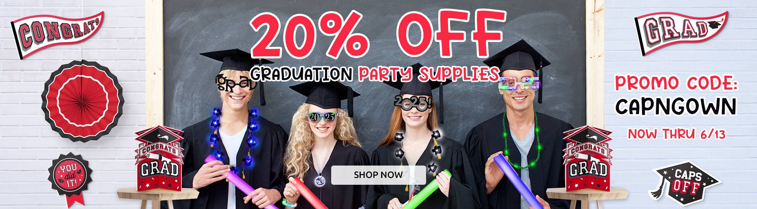 20% OFF Class of 2025