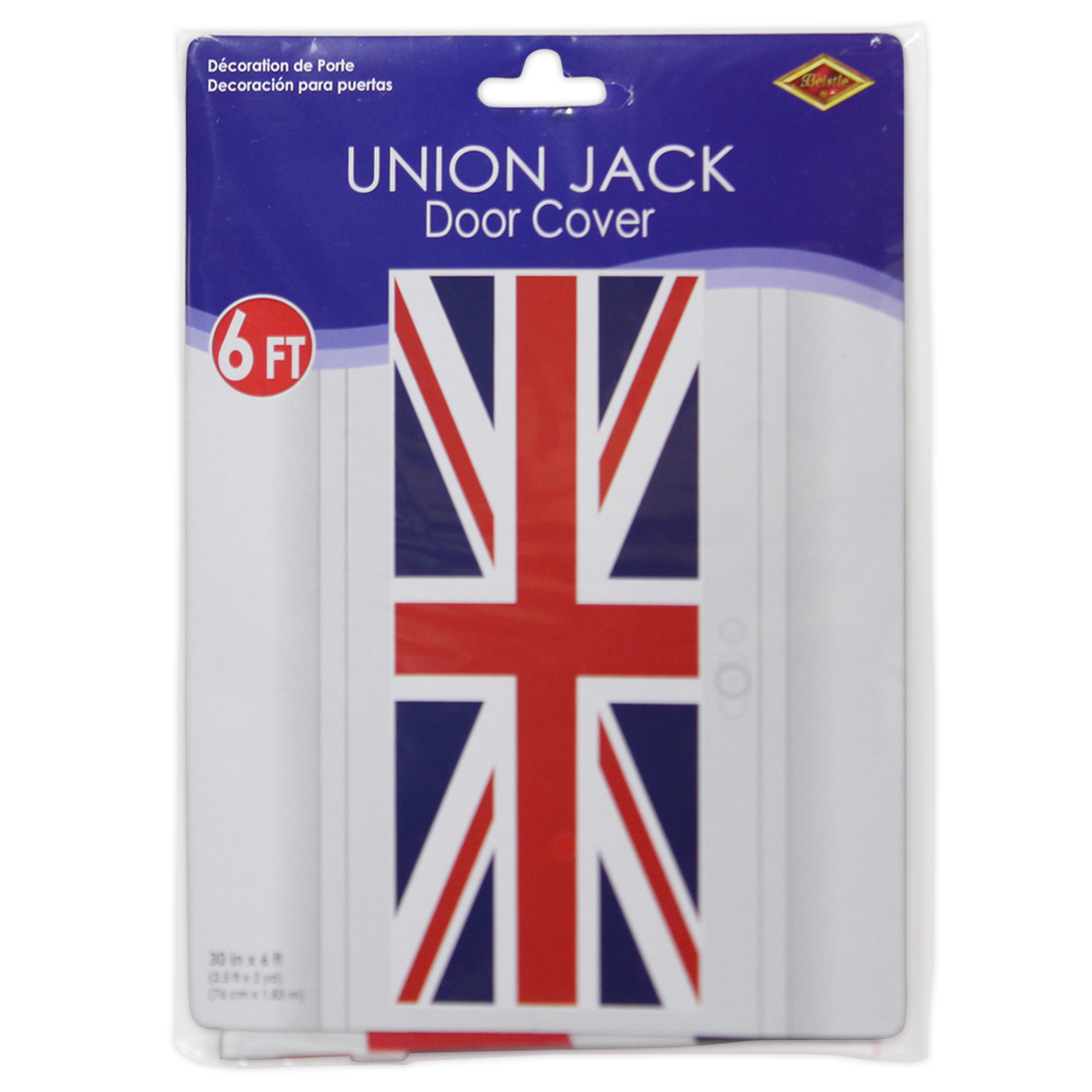 British Flag Union Jack Door Cover International Party Decoration 
