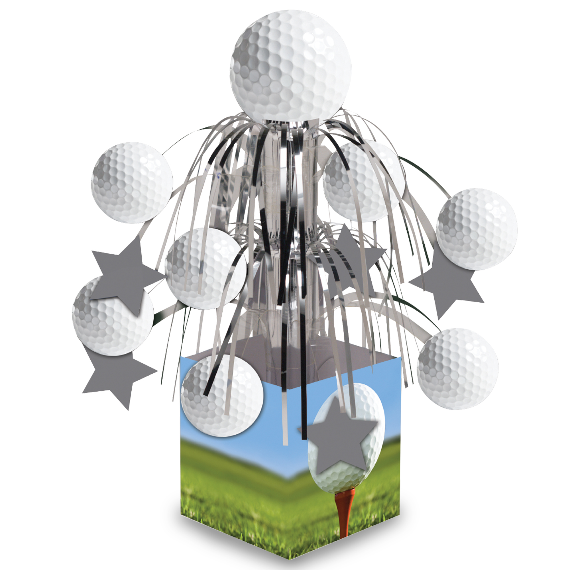 Golf Ball 12 1/2" Centerpiece by Windy City Novelties