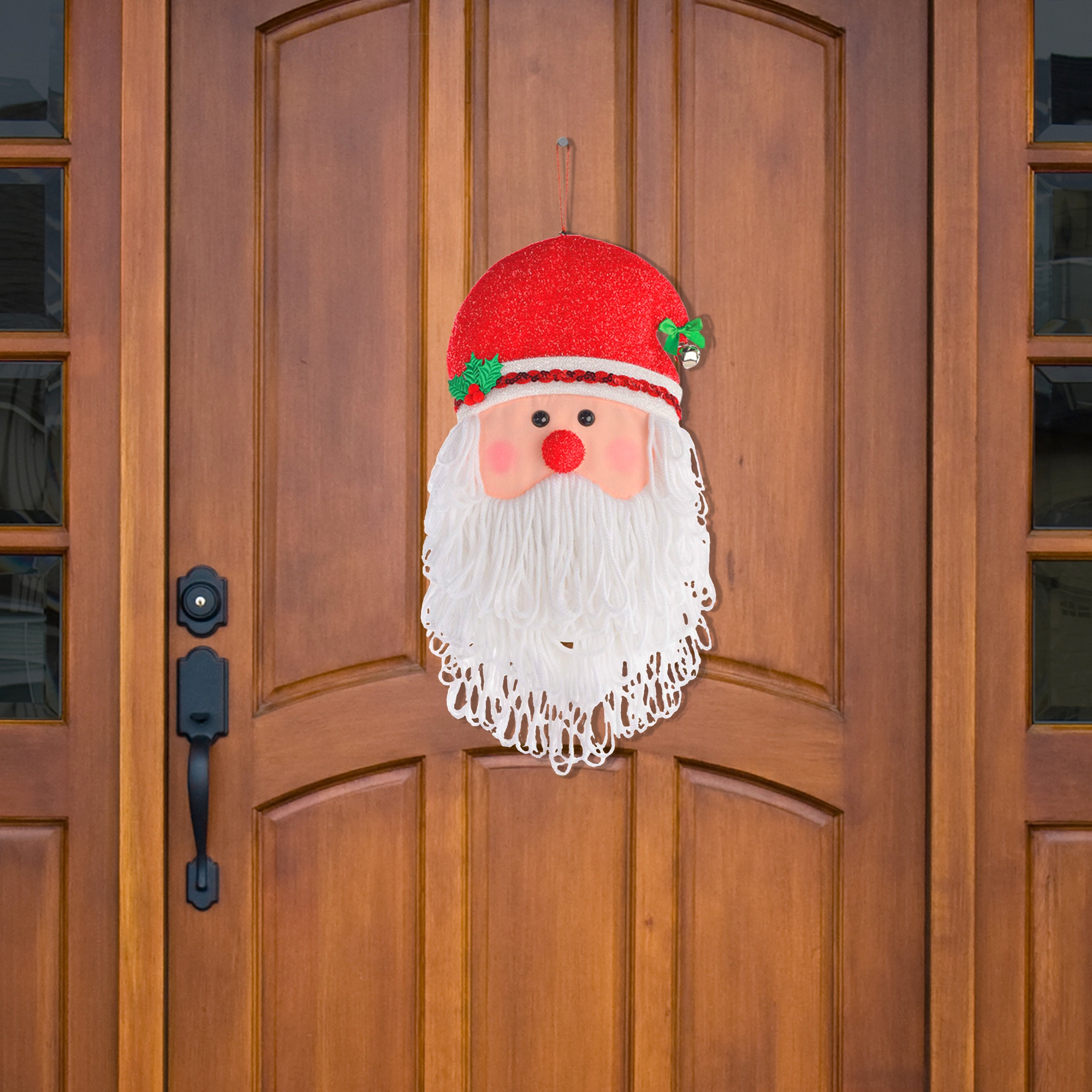 Santa Door Hanger Front Door Christmas Decorations
