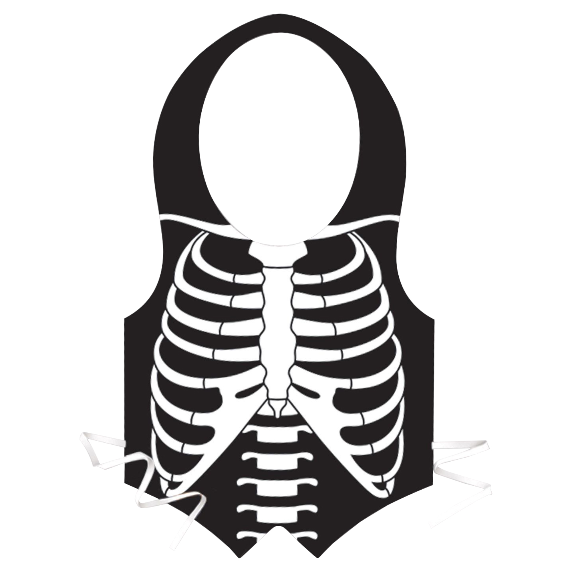 Skeleton Rib Cage Vest | Day of the Dead Vest