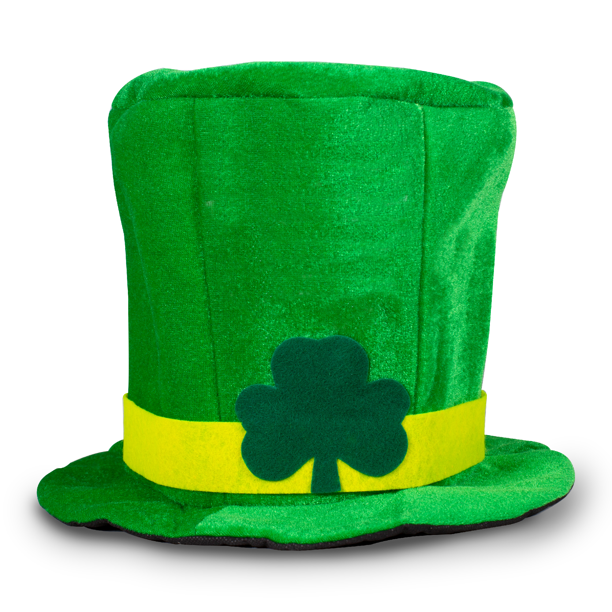 Patricks Day Shamrock Green Velvet Top Hat Green St St Patricks Day Hats and Beard for Men Women St Patricks Day Party Accessories Set Party favor Surprise
