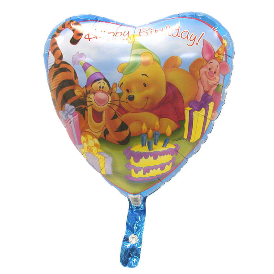 Winnie the Pooh Birthday 18" Balloon by Windy City Novelties
