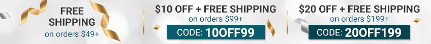 Free Shipping Over $49