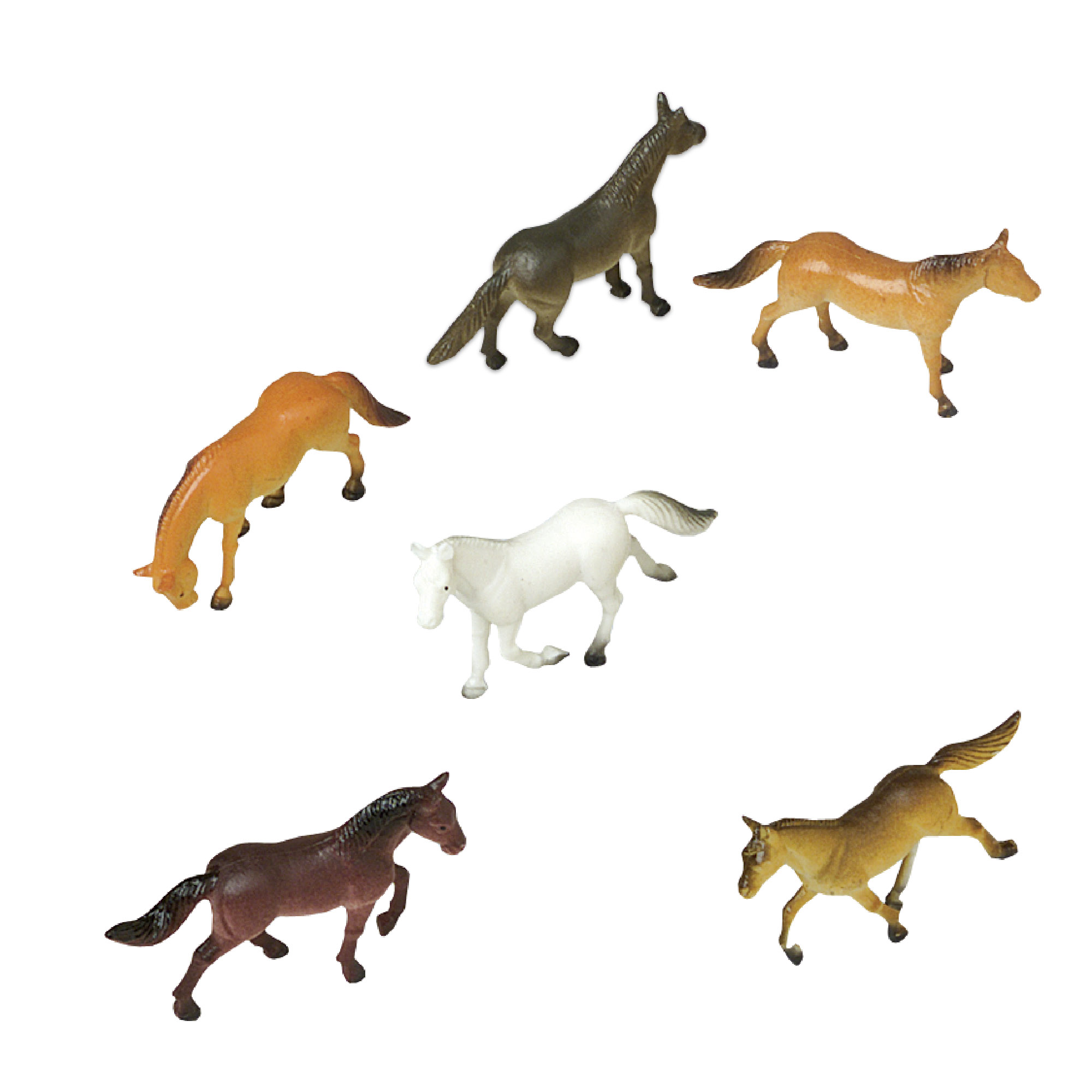 Details about   Mini Animals Figures Plastic Horse Miniature Figurines Models Cake Toppers 