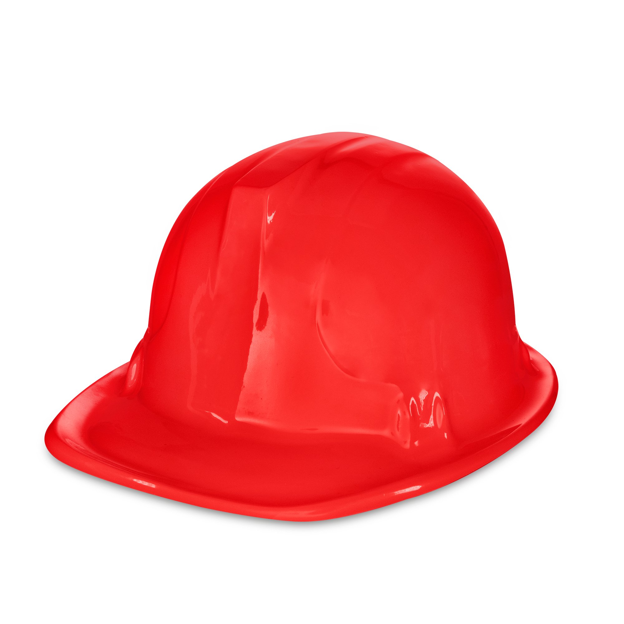 red construction hat