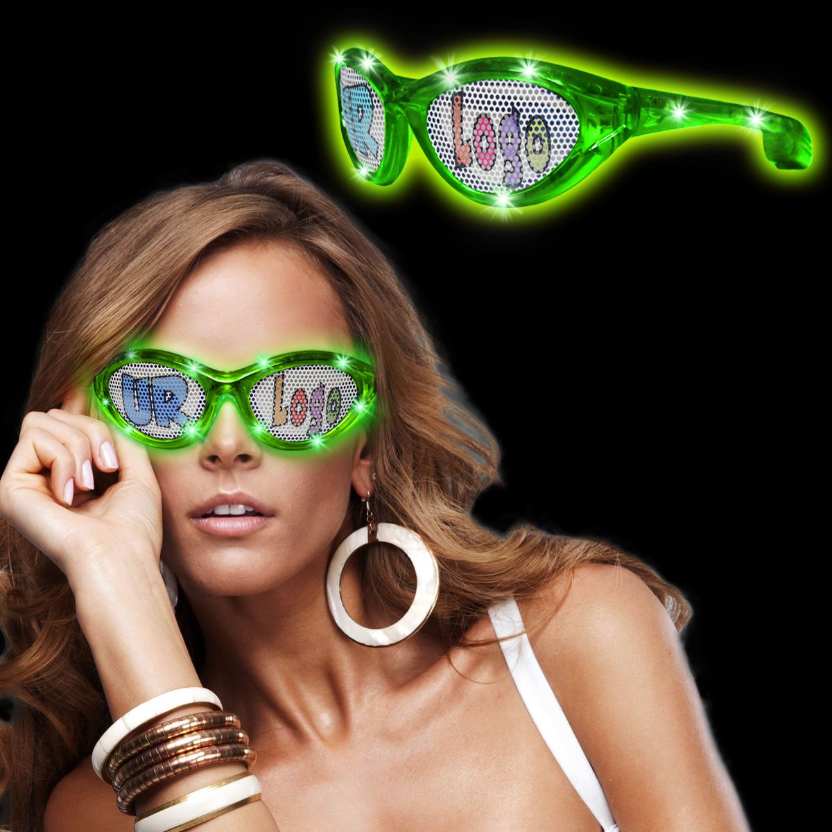 custom led sunglasses