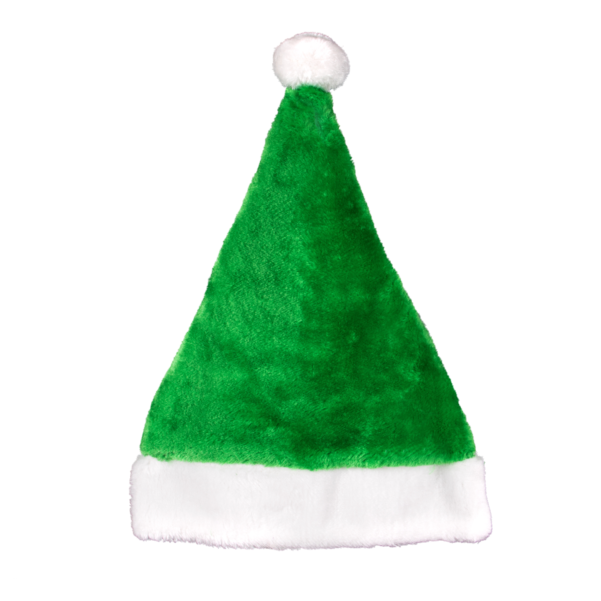 emerald green santa hat