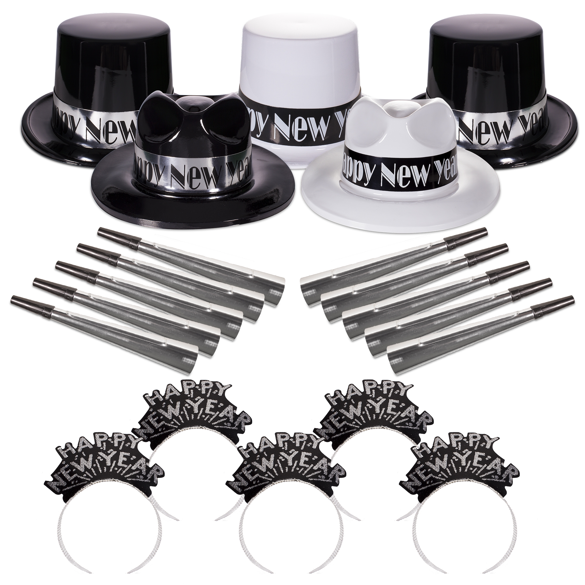 New Year's Jumpin' Jive Party Kit for 100 by Windy City Novelties