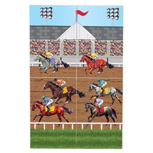 Game Night Horse Racing-Themed Party Napkins Plates Game Cards Pennant Boys Night Out Amscan Derby Day Dinnerware Bundle Birthday Bachelors Celebration 