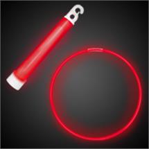 red glow stick necklaces