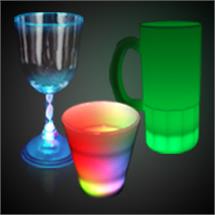 led glassware