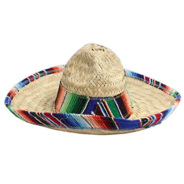 Kid's Sombreros with Serape Trim