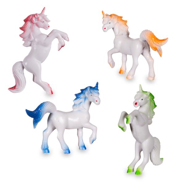 Unicorns Animals Assorted Figures 12 per package