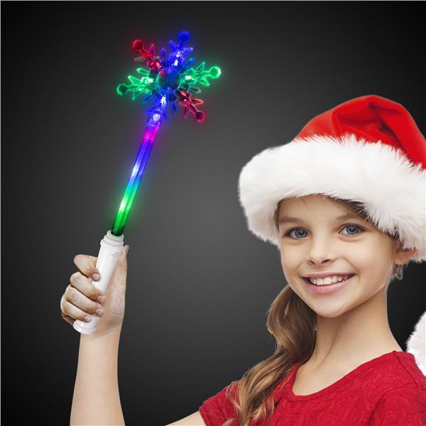 Led Snowflake Wand