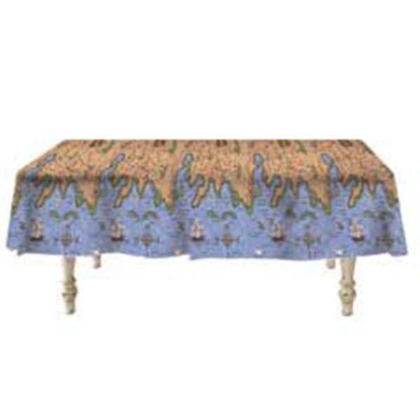 Treasure Map Plastic Table Cover by Windy City Novelties
