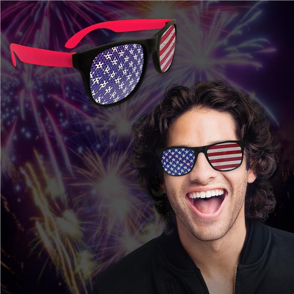 American Flag Party Sunglasses 