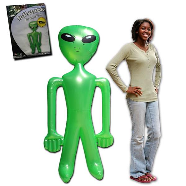 alien blow up toy