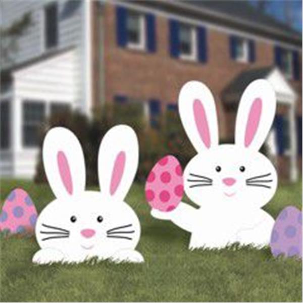 Outdoor Easter Bunny Decorations 
