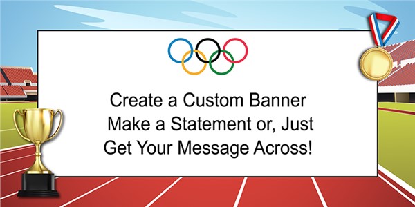 olympic rings banner