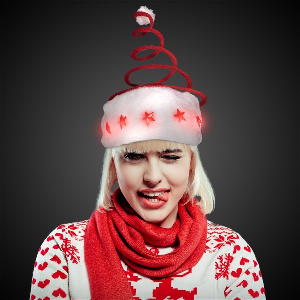 spring santa hat