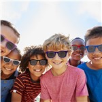 Children's Color Frame Sunglasses