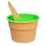 Green Ice Cream Bowl & Spoon Sets