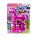 LED Light-Up 7 Inch Bubble Gun- Unicorn