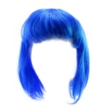 Bob Style Electric Neon Blue Wig | Windy City Novelties